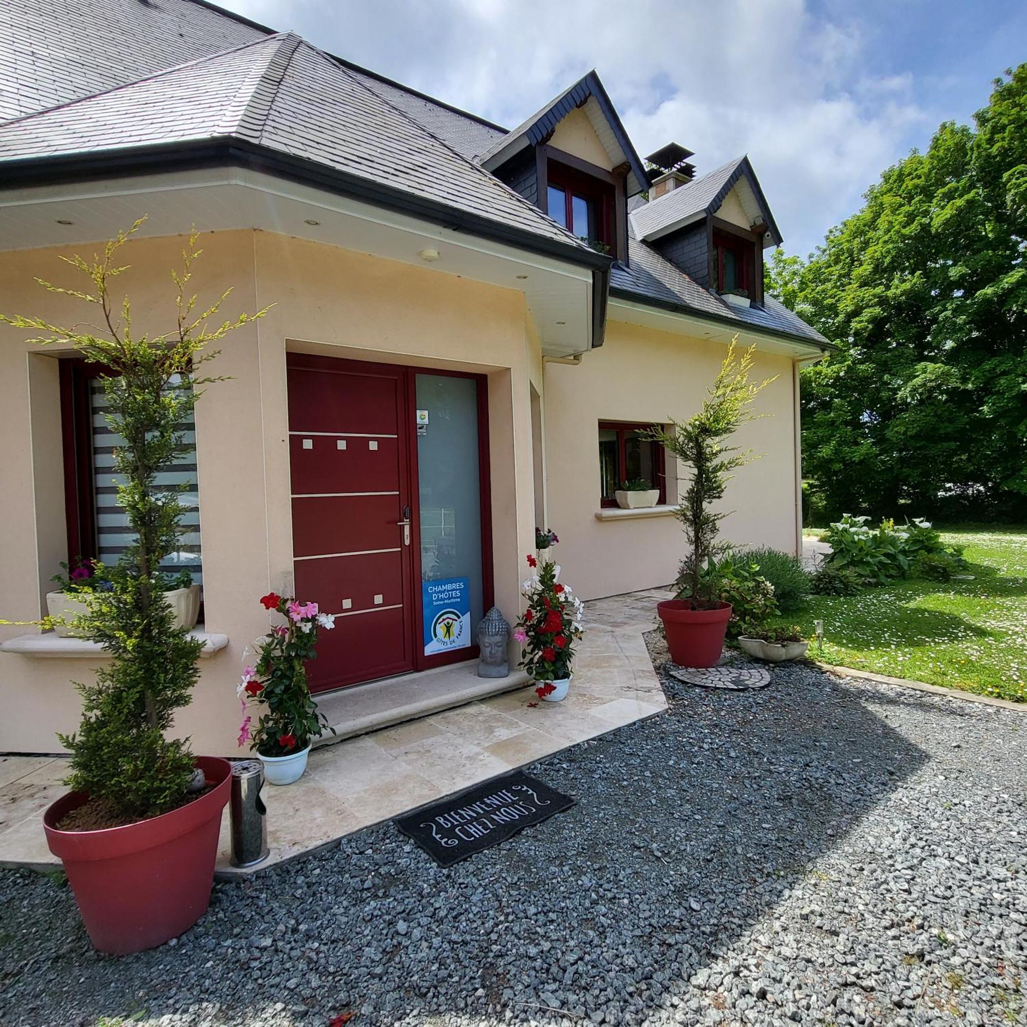 Chez Kate Et Lolo Senneville-sur-Fécamp Exterior foto